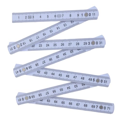 Easy Carry 1 Meter Faltbarer Lineal Mit Metallnieten Engineering Messgerät Für Home Renovierungen Und Klassenzimmer Verwenden Sie Clear Skala Druck Easy Carry 1 Meter Faltbarer Lineal Mit Metallnieten Engineering Messgerät Für Home Renovierungen Und Klassenzimmer Verwenden Sie Clear Skala Druck von JSGHGDF