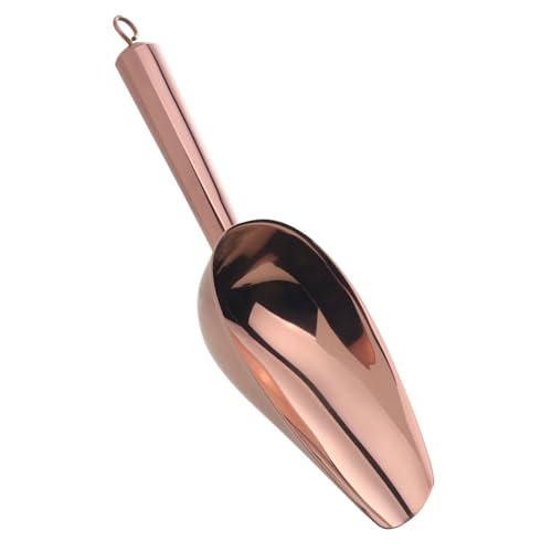 Edelstahl Eisschaufeln Ergonomischer Griff Effizient Schaufel Eis Getreide Nuss Schaufel Handling Tool mit Haken Haken Edelstahl Schaufel für und Küche Gebrauch von JSGHGDF