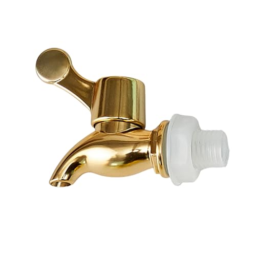 Goldbeschichtete Weinfässer Wasserhahn Schnelle Setups Golden Tone Weinfässer Ventile Leck Proof Für Unterhaltung Und Werbespot von JSGHGDF