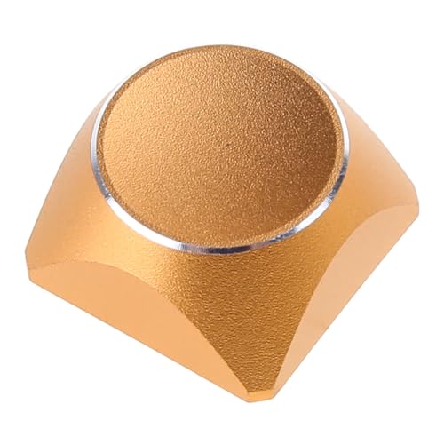 JSGHGDF 1 x Tastenkappen aus Aluminiumlegierung, XDA-Taste, nicht gravierte Tastenkappe für mechanische Tastaturen von JSGHGDF
