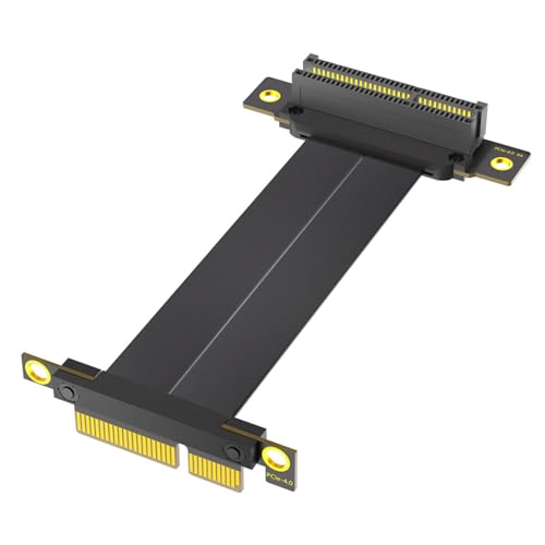 JSGHGDF 10 cm PCIE4.0 90 Grad Winkelweiterungslinie Verbessert Die PC Board Integration PCIE4.0 Kabel von JSGHGDF
