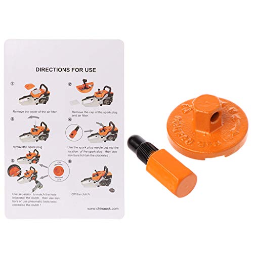 JSGHGDF 1Set Chainsaw Clutch Entfernung Tool Kolben Stopper Clutch Schwungradtrommel JSGHGDF 1Set Chainsaw Clutch Entfernung Tool Kolben Stopper Clutch Schwungradtrommel von JSGHGDF