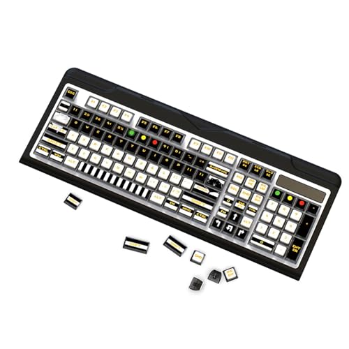JSGHGDF 1Set Zebras Stripe Translucents Keycap 116Keys Puddings Keycaps Mechanische Tastaturen von JSGHGDF