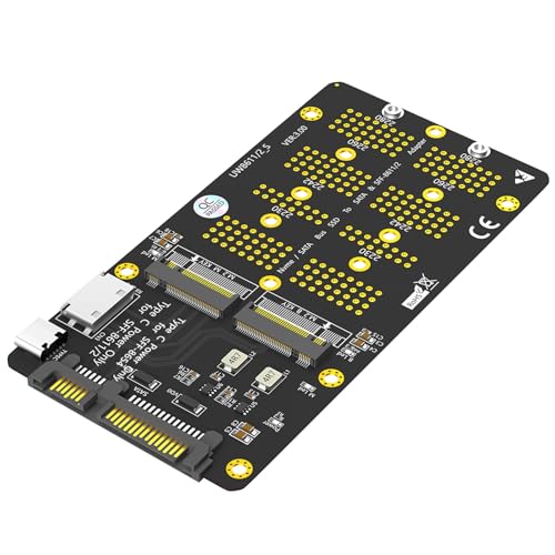 JSGHGDF 2-in-1-Festplattenadapter SFF8611-Schnittstellenkonverter Mit Hoher Geschwindigkeit Für Computer Upgrades JSGHGDF 2-in-1-Festplattenadapter SFF8611-Schnittstellenkonverter Mit Hoher Geschwindigkeit Für Computer Upgrades von JSGHGDF