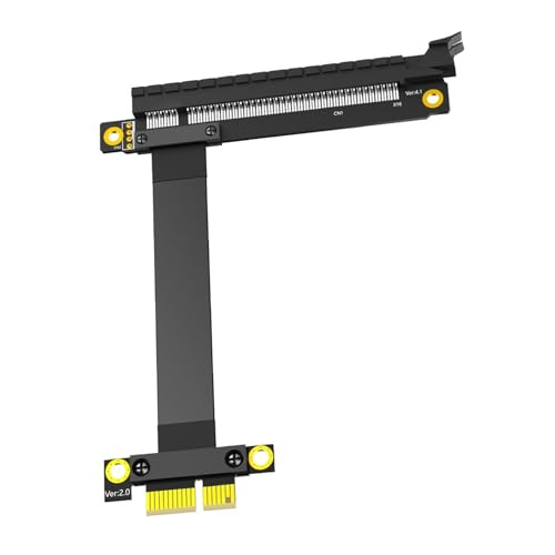 JSGHGDF 25 cm PCIe 16x Bis 1x Verlängerungskabel Kleines PCIexpress Tester Extender Kabel Für Einen Verbesserten Computerverbindung JSGHGDF 25 cm PCIe 16x Bis 1x Verlängerungskabel Kleines PCIexpress Tester Extender Kabel Für Einen Verbesserten Computerverbindung von JSGHGDF
