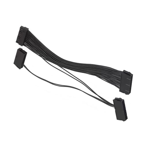 JSGHGDF 30 Cm Triple 24 Pin Netzteils Synchronisator Männlich Weibliche Bergbauversorgung Synchronisationsstarterkabel Austausch JSGHGDF 30 Cm Triple 24 Pin Netzteils Synchronisator Männlich Weibliche Bergbauversorgung Synchronisationsstarterkabel Austausch von JSGHGDF