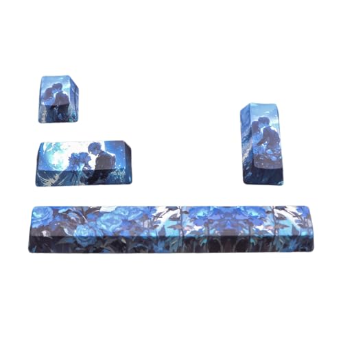 JSGHGDF 4Keys Enter 6.25u Leertasten-Ersatz-Tastenkappen für mechanische Tastaturen, OEM anpassbare Wärmesublimation JSGHGDF 4Keys Enter 6.25u Leertasten-Ersatz-Tastenkappen für mechanische Tastaturen, OEM anpassbare Wärmesublimation von JSGHGDF