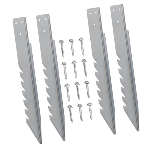 JSGHGDF 4pcs Zaun Nach Anchors Kits Hochleistungsstahl Zaun Post Reparatur. JSGHGDF 4pcs Zaun Nach Anchors Kits Hochleistungsstahl Zaun Post Reparatur. von JSGHGDF