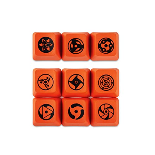 JSGHGDF 9 Tasten Pupil OEM Tastenkappen für WASD Richtungsnummer Tasten Tastenkappen-Set Dye Sub f JSGHGDF 9 Tasten Pupil OEM Tastenkappen für WASD Richtungsnummer Tasten Tastenkappen-Set Dye Sub f von JSGHGDF