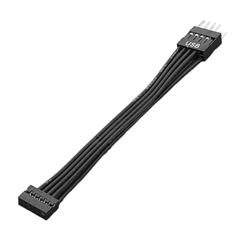 JSGHGDF Computer Mainboard Und Gehäuse Chassis Anschlusskabel USB Adapterkabel 9Pin Kabel JSGHGDF Computer Mainboard Und Gehäuse Chassis Anschlusskabel USB Adapterkabel 9Pin Kabel von JSGHGDF
