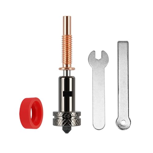 JSGHGDF Fortgeschrittene 0 4 Mm Düse Für 3D Drucker Mit Gehärtetem Stahlspitze TC4 Legierungsinnenrohr Und Glatte Innenwand JSGHGDF Fortgeschrittene 0 4 Mm Düse Für 3D Drucker Mit Gehärtetem Stahlspitze TC4 Legierungsinnenrohr Und Glatte Innenwand von JSGHGDF