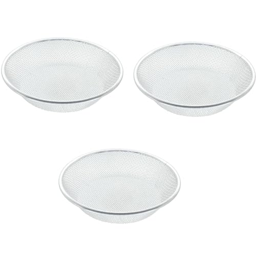 JSGHGDF Gartensieb Set 3 Metall Sifter Für Effizientes Kompost Sifting 2 Mm 6 Mm Und 10 Mm Wetterfestes Design von JSGHGDF