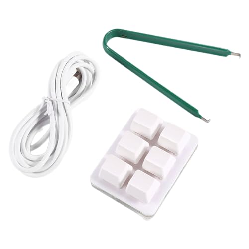 JSGHGDF Keypad 6Key Game Keyboard USB Small Keypad Mechanical Game Computer Keyboards Programming Macros Functions JSGHGDF Keypad 6Key Game Keyboard USB Small Keypad Mechanical Game Computer Keyboards Programming Macros Functions von JSGHGDF