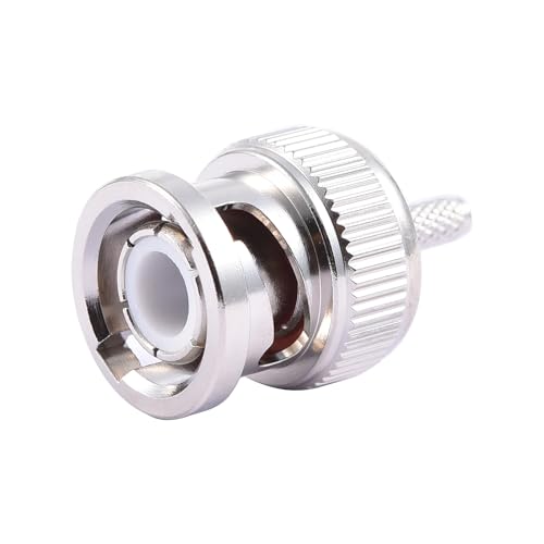 JSGHGDF Messing BNC C J1.5 Adapter Crimpector Für Funkfrequenzkoaxialstecker Für RG316 RG174 Kabel JSGHGDF Messing BNC C J1.5 Adapter Crimpector Für Funkfrequenzkoaxialstecker Für RG316 RG174 Kabel von JSGHGDF