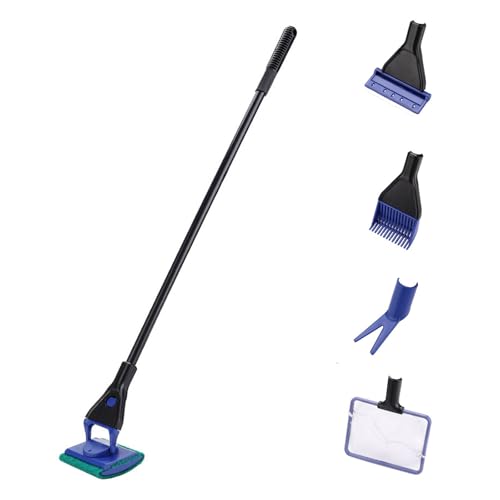 JSGHGDF Multiunction Fish Tanks Scrubber Set Aquarien Glasreiniger Langgang Werkzeug Wassergarnelenzubehör JSGHGDF Multiunction Fish Tanks Scrubber Set Aquarien Glasreiniger Langgang Werkzeug Wassergarnelenzubehör von JSGHGDF