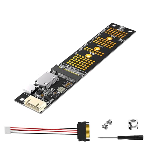 JSGHGDF NVME HDDS SFF 8611 8612 Schnittstellenadapter M Key 5V 12V 4Pin Typ C Strom Für Effiziente Computerkonnektivität JSGHGDF NVME HDDS SFF 8611 8612 Schnittstellenadapter M Key 5V 12V 4Pin Typ C Strom Für Effiziente Computerkonnektivität von JSGHGDF