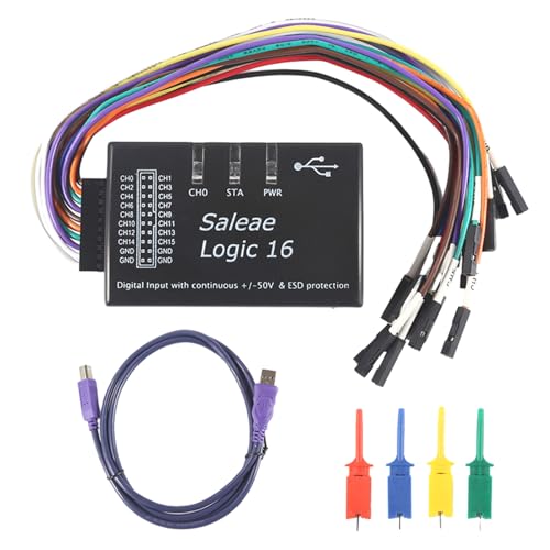 JSGHGDF Offizielle Version USB Logic16-Analysators Echtzeitdaten Umfassender Kompatibilität JSGHGDF Offizielle Version USB Logic16-Analysators Echtzeitdaten Umfassender Kompatibilität von JSGHGDF