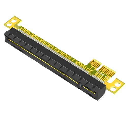 JSGHGDF PCIe 16x Rising Card PCIE 16x PCIe 1x Slot Stecker Für Optimierte Computerverbindung von JSGHGDF