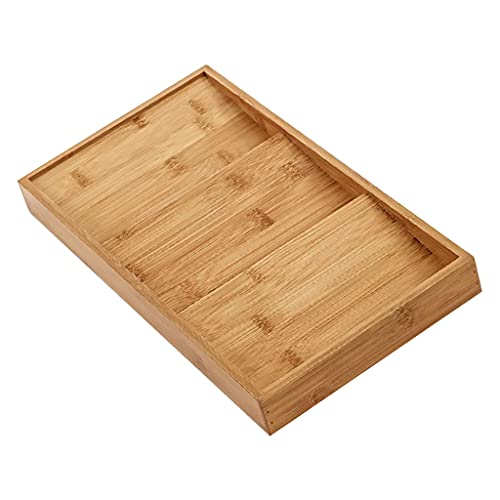 JSGHGDF Regal mit 3 Ebenen aus Holz für Gewürze, Schublade, 12 Gläser von JSGHGDF