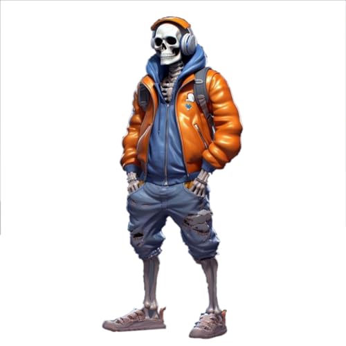 JSGHGDF Skelett Figuren Deko Coole Skelett Figuren Harz Statue Skelett Sammlerstück JSGHGDF Skelett Figuren Deko Coole Skelett Figuren Harz Statue Skelett Sammlerstück von JSGHGDF