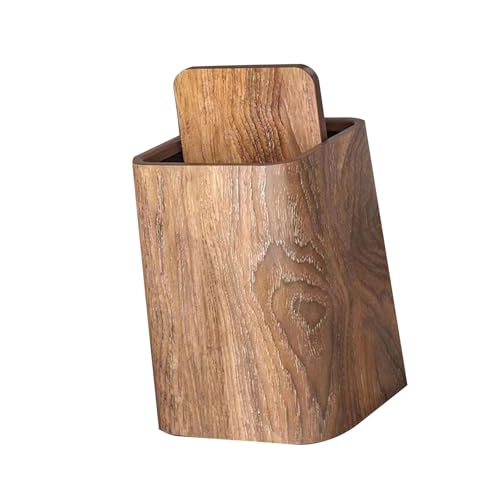 JSGHGDF Stylishes Brown Desktop Abfallkorb Mülleimer Mit Holzkörnern Finish Für Schlafzimmer Und Büros Miniaturmüll Dose JSGHGDF Stylishes Brown Desktop Abfallkorb Mülleimer Mit Holzkörnern Finish Für Schlafzimmer Und Büros Miniaturmüll Dose von JSGHGDF