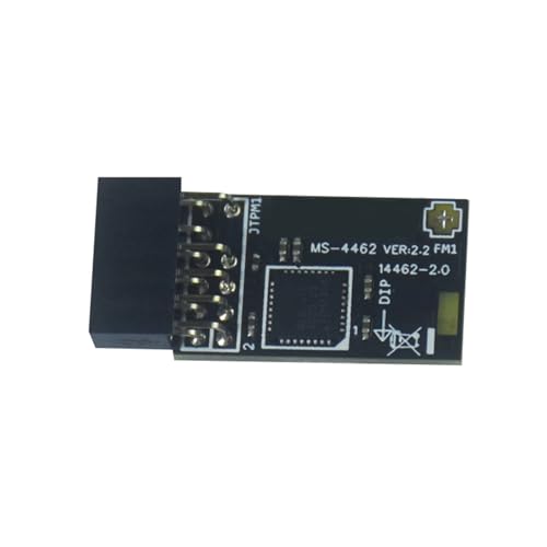 JSGHGDF TPM 9672 Board 12Pin TPM 2.0 Modulschnittstellen Starke Verschlüsselung TPM Modulplatine für Motherboards von JSGHGDF