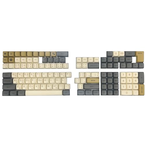 JSGHGDF Thai Keycaps Set für MX Switches, 616468758798104108 Mechanische Tastaturen von JSGHGDF