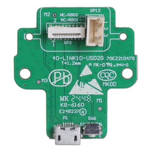 JSGHGDF USB Ladeanschluss Ersatzschaltkarton Für Link 10 Hörreparatur 40-Link10-Usd2g Teile Grün Grün von JSGHGDF