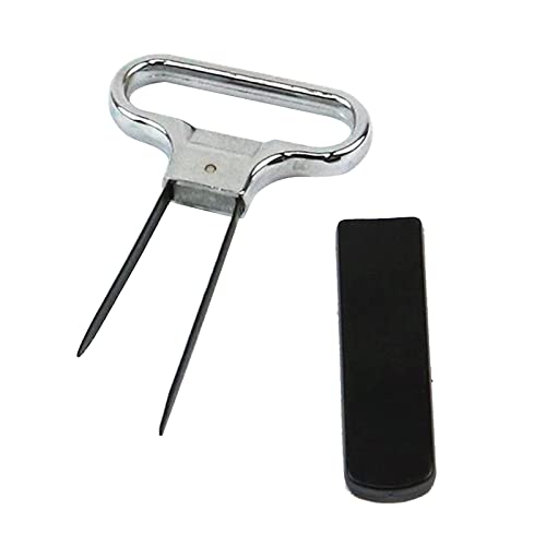 JSGHGDF Weinflaschenöffner mit zwei Zinken, Korkenzieherentferner, Weinflaschenöffner JSGHGDF Weinflaschenöffner mit zwei Zinken, Korkenzieherentferner, Weinflaschenöffner von JSGHGDF