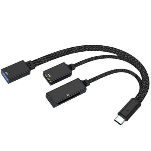 Multifunktionales USB-C-Zentrum für Bürounterhaltung, 3 USB-Steckdosen, Plugs & Plays, USB-C-Multiport-Center mit 3 USB-Erweiterungsanschlüssen von JSGHGDF
