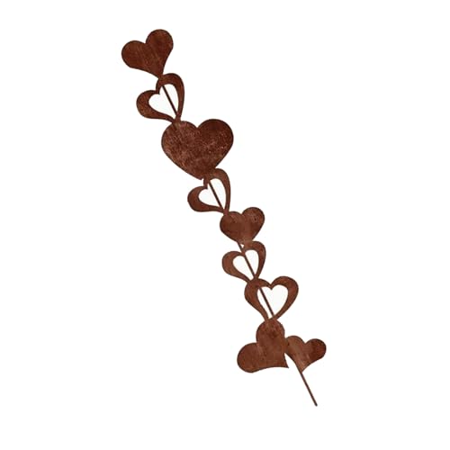 JSGHGDF Rusty Finish Metal Love Heart Garden Stake Antique Outdoor Blütenbett Dekoration Für Garten Patios Landschaft Metall Herz Rusty Garten JSGHGDF Rusty Finish Metal Love Heart Garden Stake Antique Outdoor Blütenbett Dekoration Für Garten Patios Landschaft Metall Herz Rusty Garten von JSGHGDF