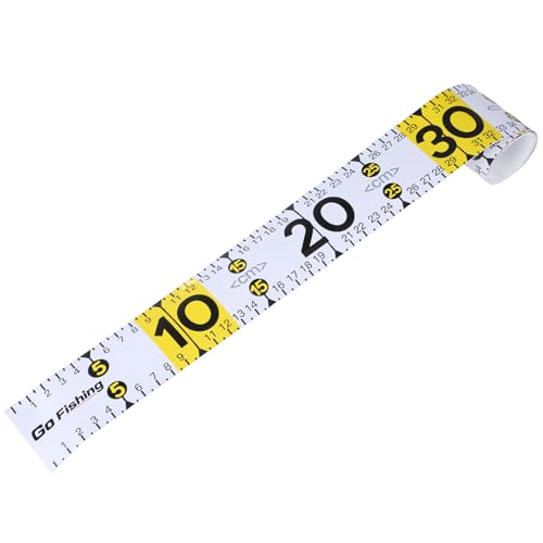 Selbstkleblicher Fisch Herrscher Messwerkzeug Wasserdichtes Fischerei Messband Aufkleber Fischereizubehör Tackle Tool Tackle Tool Selbstkleblicher Fisch Herrscher Messwerkzeug Wasserdichtes Fischerei Messband Aufkleber Fischereizubehör Tackle Tool Tackle Tool von JSGHGDF