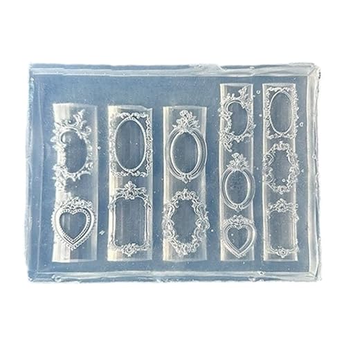 Silikon-Nagel-Stempelform, Kristall-Epoxid-Schnitzform, elegante Nägel, Verzierungen, Formen, Silikon-Schmuckherstellungswerkzeuge Silikon-Nagel-Stempelform, Kristall-Epoxid-Schnitzform, elegante Nägel, Verzierungen, Formen, Silikon-Schmuckherstellungswerkzeuge von JSGHGDF