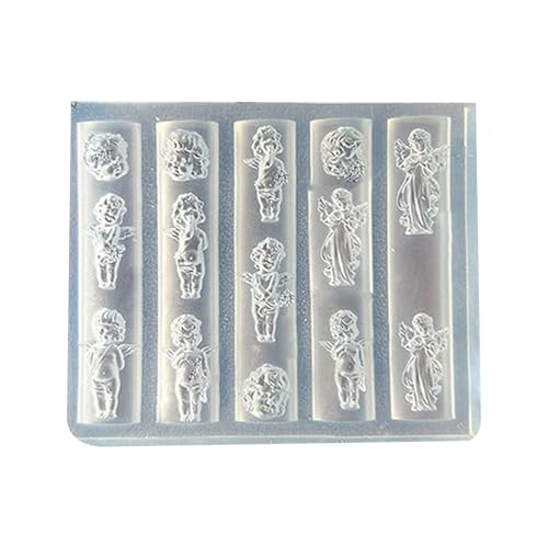 Transparente Silikon-Nagel-Charm-Form mit aufwendigen Mustern für kreative Nagelkunst-Enthusiasten Transparente Silikon-Nagel-Charm-Form mit aufwendigen Mustern für kreative Nagelkunst-Enthusiasten von JSGHGDF