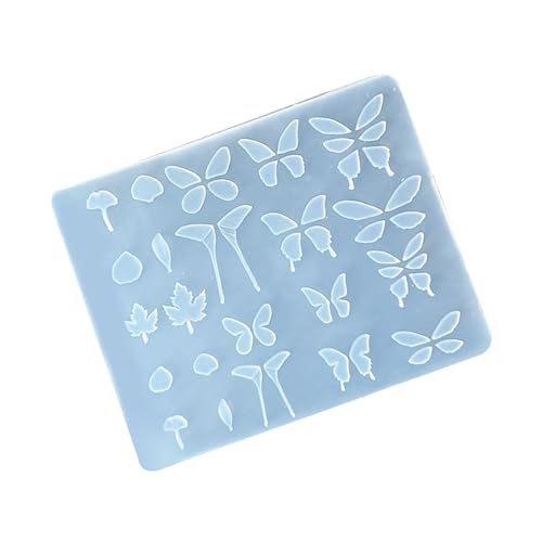 Wiederverwendbarer Silikon-Nagelstempel mit Schmetterlings-Design für Bastelarbeiten, Maniküre, Kunst und Nagel-Charm-Kreation Wiederverwendbarer Silikon-Nagelstempel mit Schmetterlings-Design für Bastelarbeiten, Maniküre, Kunst und Nagel-Charm-Kreation von JSGHGDF