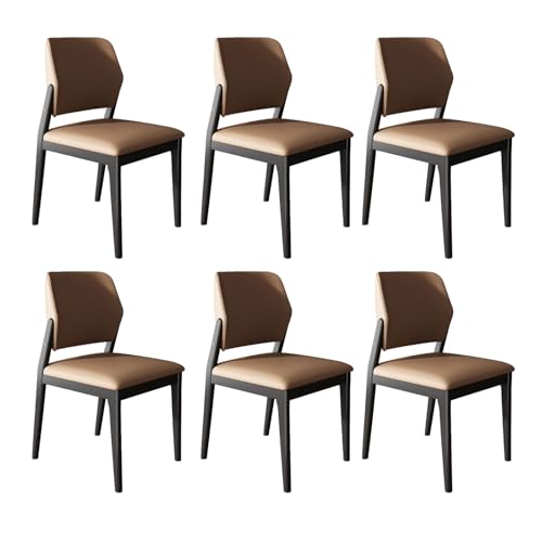 JSLJDM Esszimmerstuhl Moderner 4 Stück Set,Küchenstuhl mit Rückenlehne Polsterstühle mit Holzbeinen,Esszimmerstühle für Esszimmer Wohnzimmer Schlafzimmer Küche Rezeption(Weiß,2er Set) von JSLJDM