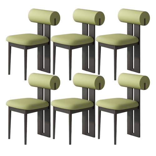 JSLJDM Esszimmerstuhl Moderner 4 Stück Set,Küchenstuhl mit Rückenlehne Polsterstühle mit Holzbeinen,Esszimmerstühle für Esszimmer Wohnzimmer Schlafzimmer Küche Rezeption(Weiß,2er Set) von JSLJDM