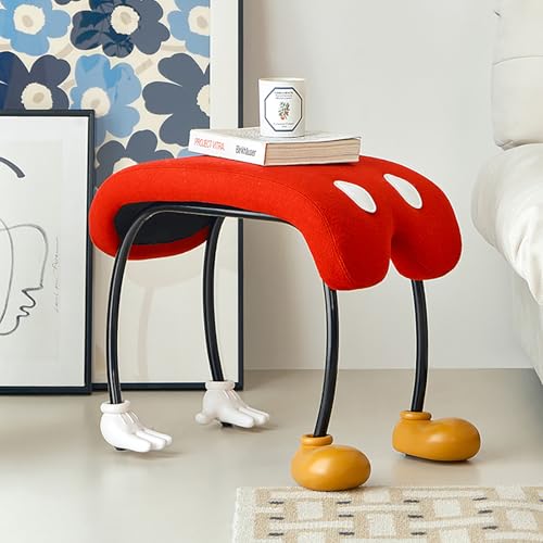 JSLJDM Niedlicher Taillenhocker,Kinderhocker für Junge Mädchen Geschenke für Kinder,Weich und bequem,Geeignet für Schlafzimmer, Wohnzimmer, Spielzimmer red 53x39x47cm JSLJDM Niedlicher Taillenhocker,Kinderhocker für Junge Mädchen Geschenke für Kinder,Weich und bequem,Geeignet für Schlafzimmer, Wohnzimmer, Spielzimmer red 53x39x47cm von JSLJDM