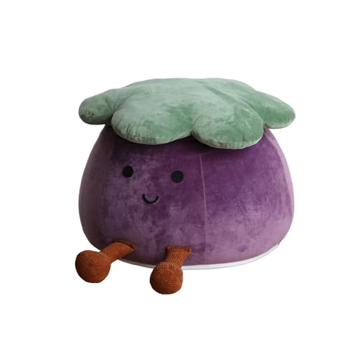 JSLJDM Süßer Auberginenhocker,Kinderhocker für Junge Mädchen Geschenke für Kinder,Weich und bequem,Geeignet für Schlafzimmer, Wohnzimmer, Spielzimmer Purple 40X35CM JSLJDM Süßer Auberginenhocker,Kinderhocker für Junge Mädchen Geschenke für Kinder,Weich und bequem,Geeignet für Schlafzimmer, Wohnzimmer, Spielzimmer Purple 40X35CM von JSLJDM