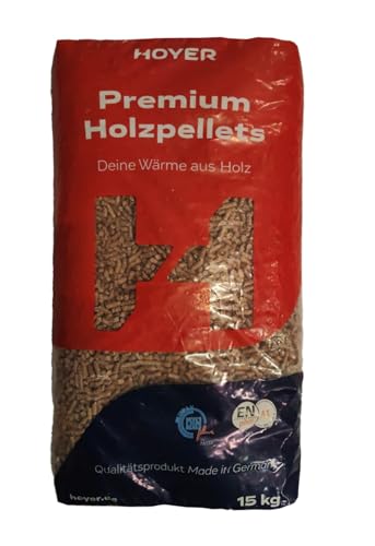 JSM-Brennholz - Holzpellets Hoyer Premium Qualität - Sackware (2 x 15 kg) EN Plus A1 von JSM-Brennholz