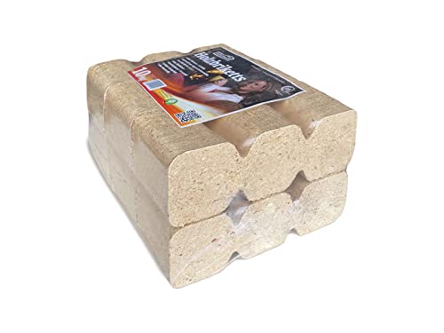 JSM-Brennholz - Uckermark Holzbriketts auf Palette - für Kamin, Ofen, Grill, Smoker - 480 kg, 700 kg oder 1400 kg (700 KG) von JSM-Brennholz
