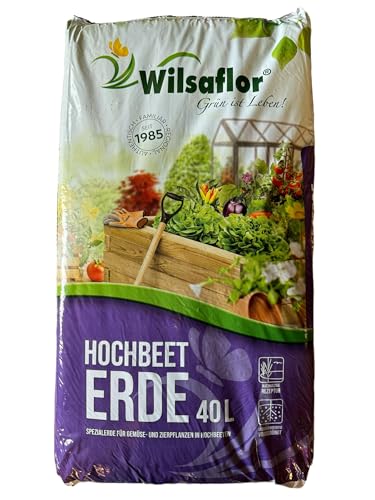 JSM - Wilsaflor® Hochbeeterde 30 x 40 L auf Palette von JSM-Brennholz