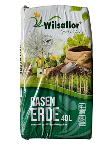 JSM - Wilsaflor® Rasenerde 20 x 40 L auf Palette von JSM-Brennholz