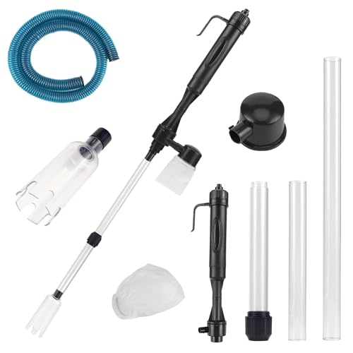 JSMTKJ Elektrische Mulmsauger Kit Fish Tank Reiniger Aquarium Mulmsauger Kiesreiniger Siphon Staubsauger Automatisch Aquarium Wasserwechsler für Wasserwechsel und Sandwäsche von JSMTKJ