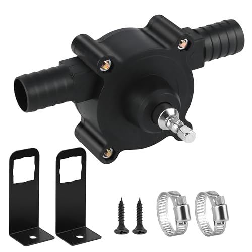 JSMTKJ Tragbare Mini-Elektrobohrpumpe mit Handbetrieb Selbstansaugende Funktion Schnelle Pumpgeschwindigkeit für Dieselmotoren, Öl, Flüssigkeit und Wasser, Robuste Transferpumpe JSMTKJ Tragbare Mini-Elektrobohrpumpe mit Handbetrieb Selbstansaugende Funktion Schnelle Pumpgeschwindigkeit für Dieselmotoren, Öl, Flüssigkeit und Wasser, Robuste Transferpumpe von JSMTKJ