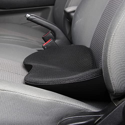 JSNKJLMN 2-in-1 Autositzkissen Fahrersitz Memory Foam Kissen Atmungsaktiv Schutz Erhöhung Kissen Taille Hüfte von JSNKJLMN