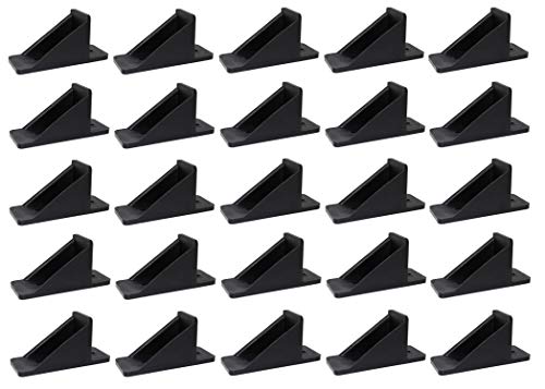 JSP Manufacturing V2-Mini Roof Guard Snow Guard Prevent Sliding Ice Snow Stop Buildup Plastic Multipack-Multicolor (25, Black) von JSP Manufacturing