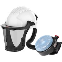 Baustellen-Set Jetstream Internationale Steckdose, Helm mit Schutzschirm PSL (Staub) von JSP