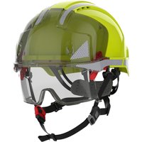 Baustellenhelm mit Doppelstandard EVO VISTAlens Dualswitch CR2 Gelb/Rauch Baustellenhelm mit Doppelstandard EVO VISTAlens Dualswitch CR2 Gelb/Rauch von JSP