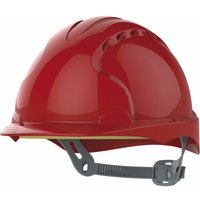 Industrieschutzhelm EVO®3 en 397 OneTouch-Gleitverschluss Farbe rot - JSP von JSP